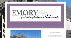 Desktop Screenshot of emorypresbyterian.org